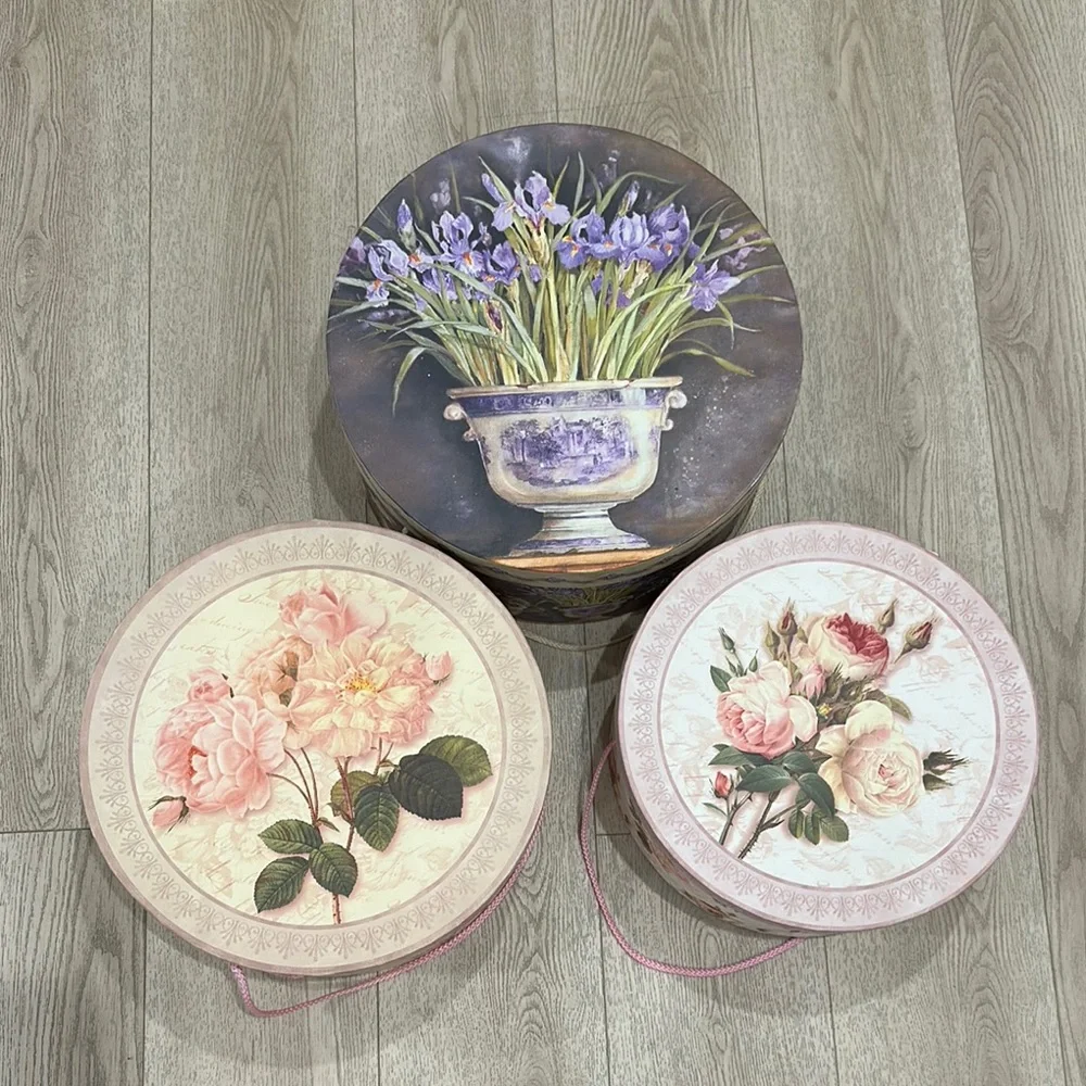 Floral Storage Boxes / gift boxes